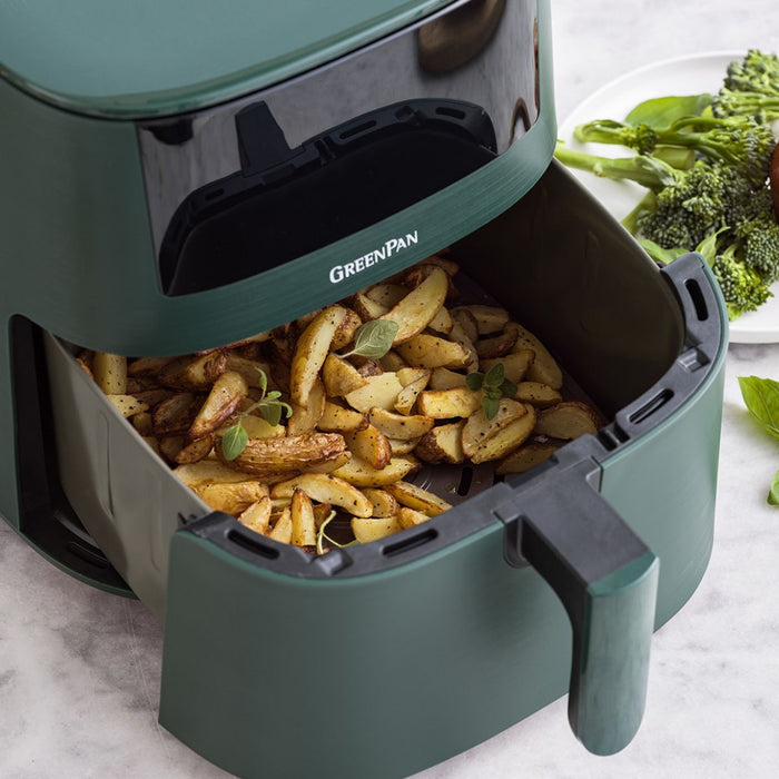 Greenpan Bistro Airfryer 1 Basket - 7.2L - Pine Green