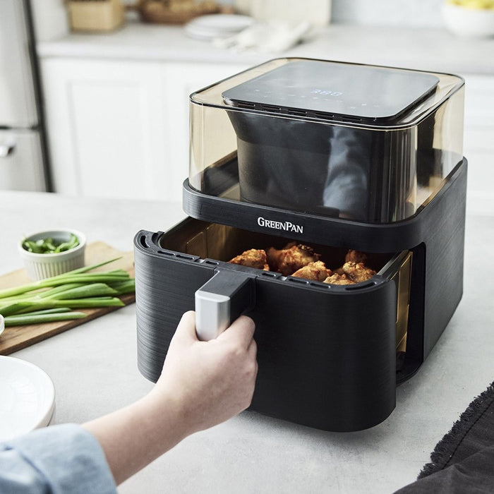 Greenpan Bistro Airfryer with See-Thru Lid - 6.6L