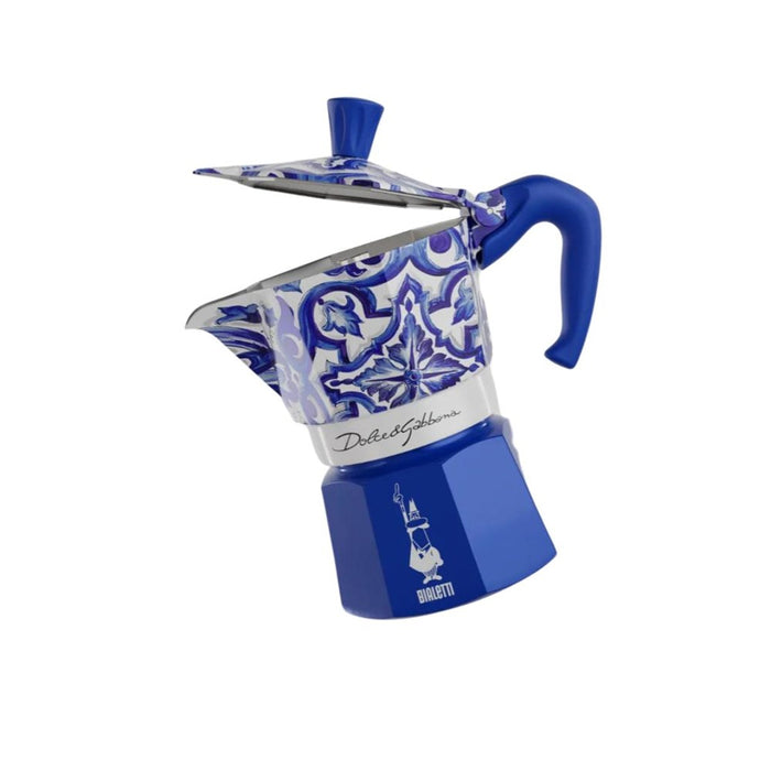 Bialetti Dolce&Gabbana Blu Mediterraneo Moka Express - 6 Cup