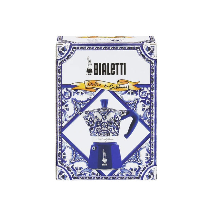 Bialetti Dolce&Gabbana Blu Mediterraneo Moka Express - 6 Cup