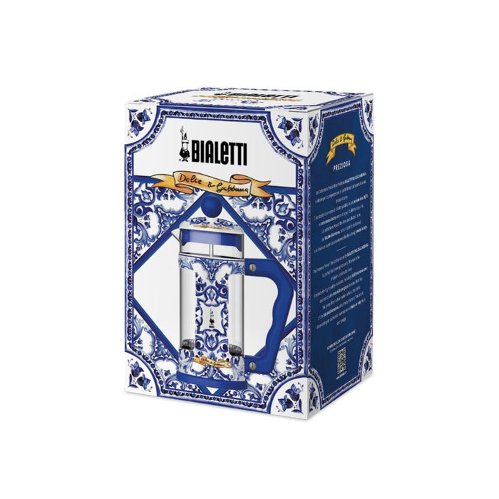 Bialetti Dolce&Gabbana Blu Mediterraneo Coffee Press - 2 Sizes