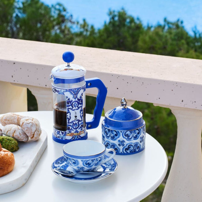 Bialetti Dolce&Gabbana Blu Mediterraneo Coffee Press - 2 Sizes