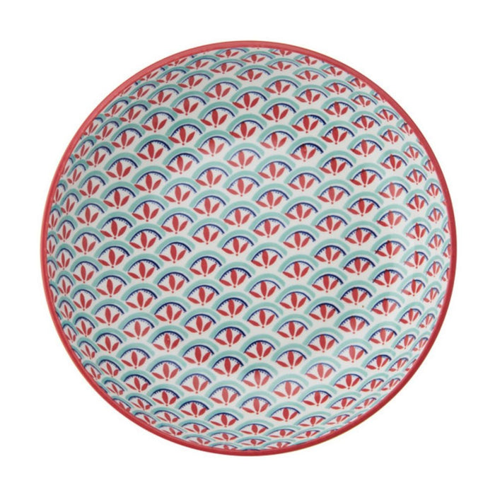 Mikasa Stoneware Bowl - 21cm - Geometric Line