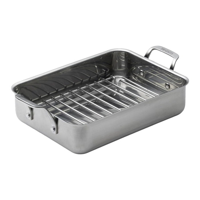 Morso 79NORD Roasting Pan with Rack - 40 x 25 x 10cm