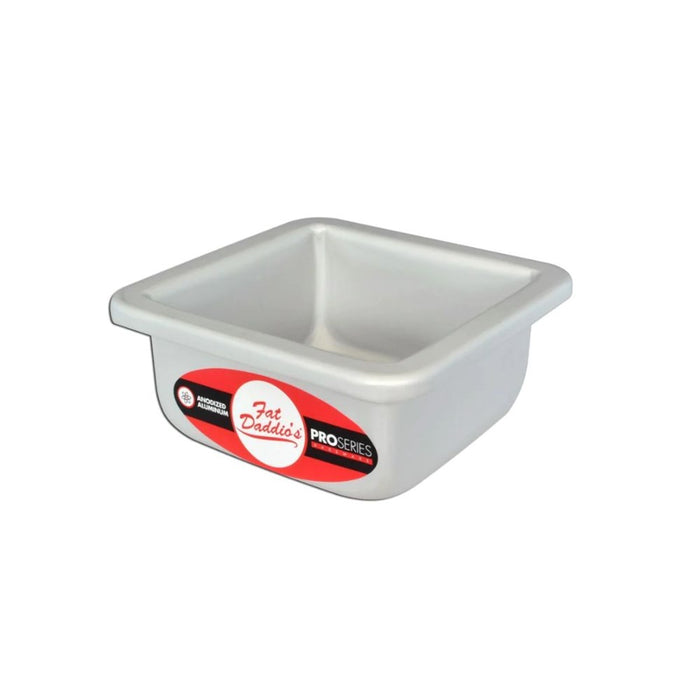 Fat Daddios Square Solid Bottom Cake Pan - 3 inch deep - 6 Sizes