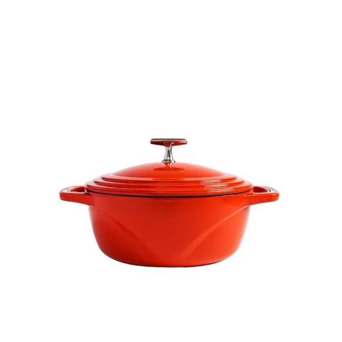 Lodge Cast Iron Enamel Dutch Oven 4.25L - 26cm - 3 Colours