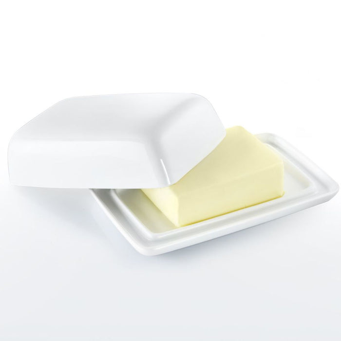 Westmark Butter Dish - White