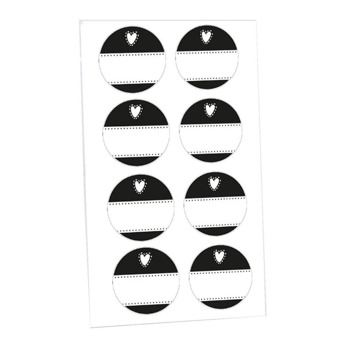 Westmark 24 Round Decorative Labels - 3.5cm