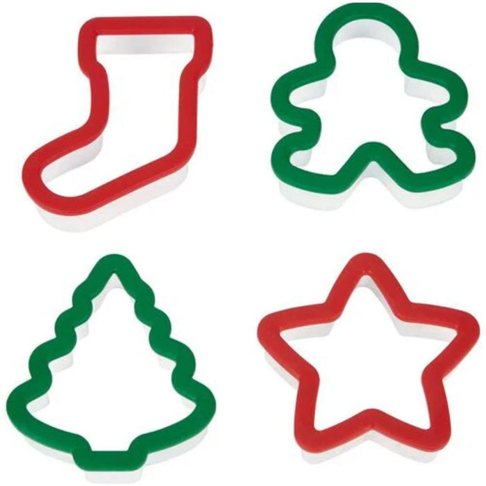 Wilton Holiday Grippy Cutter Set - 4 piece