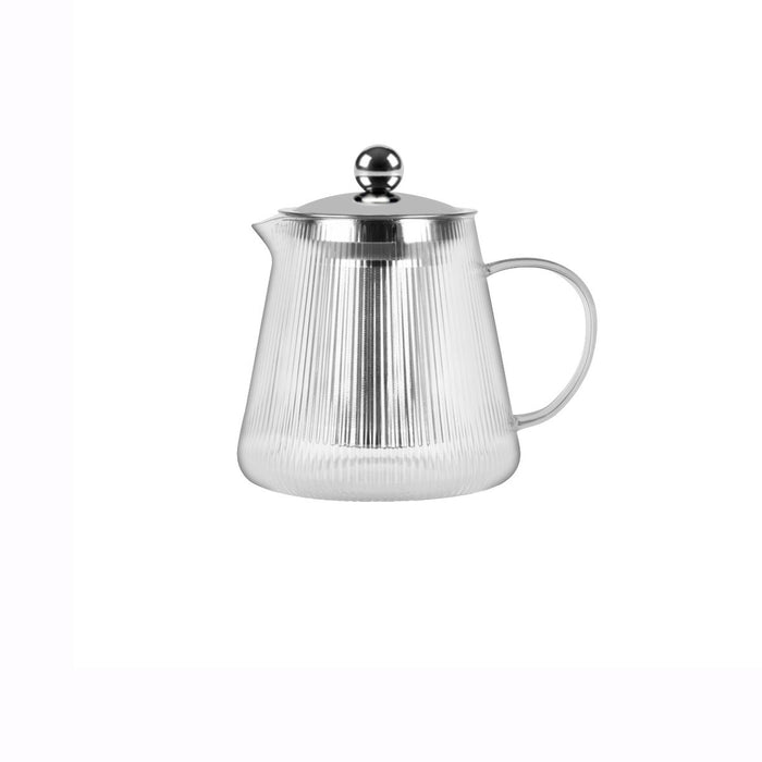 Brew Infusion Teapot with Vertical Stripes - 600ml