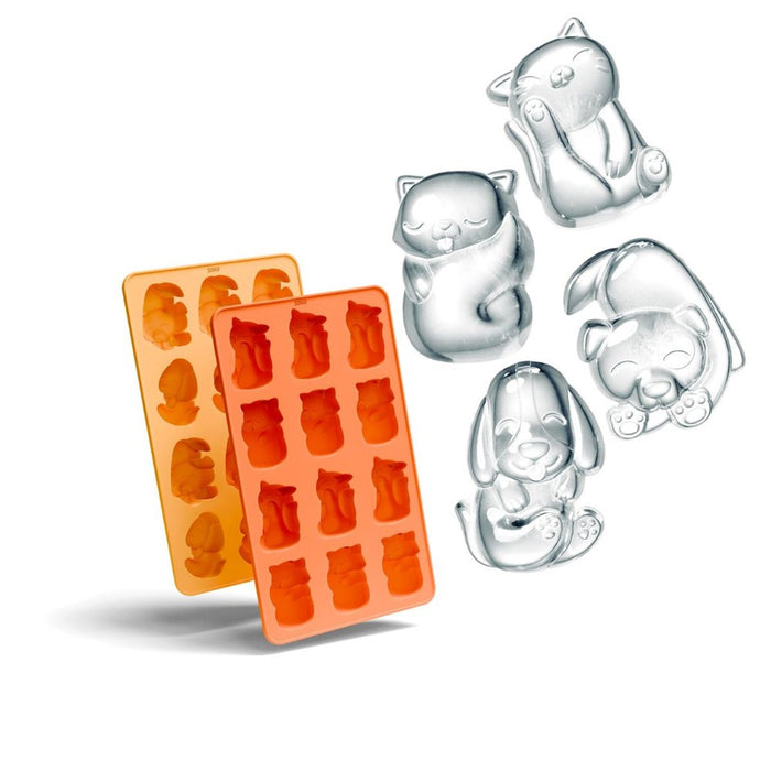 Zoku Cat & Dog Ice Trays - Set of 2