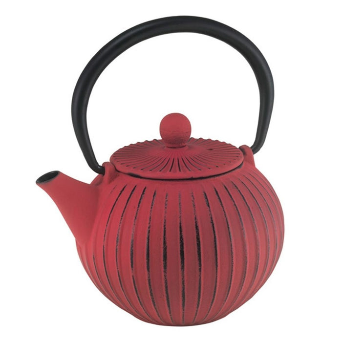 Avanti Ribbed Cast Iron Teapot - 500ml