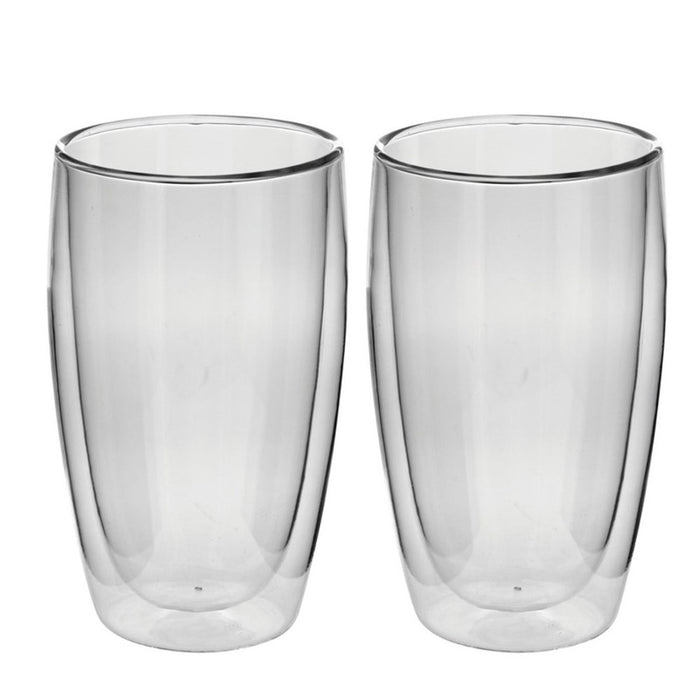 Avanti 2 Piece Caffe Twin Wall Glass Set - 400ml