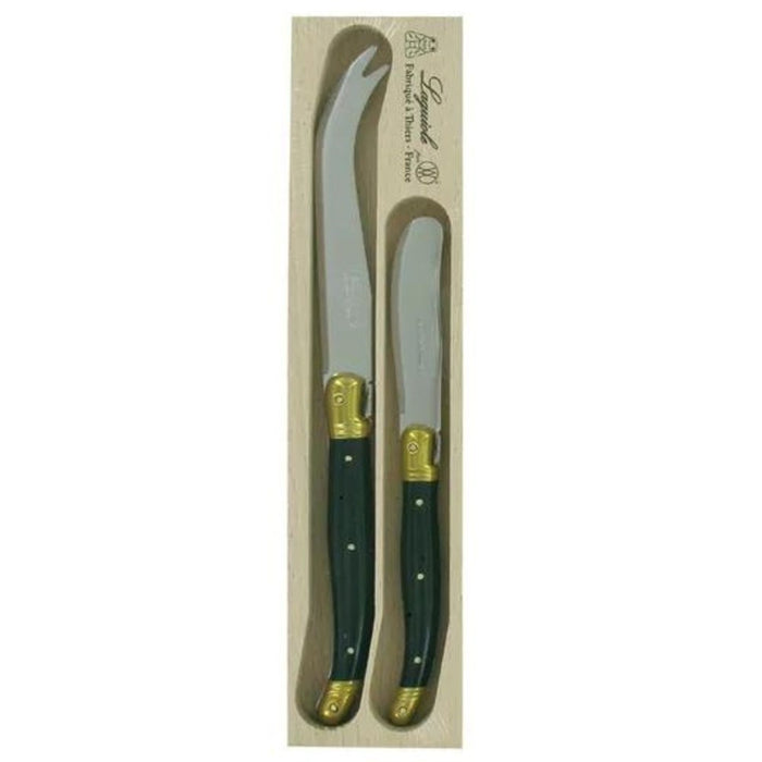 Andre Verdier Laguiole Cheese Knife/Spreader Set