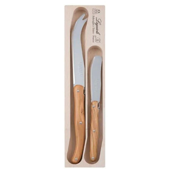 Andre Verdier Laguiole Cheese Knife/Spreader Set