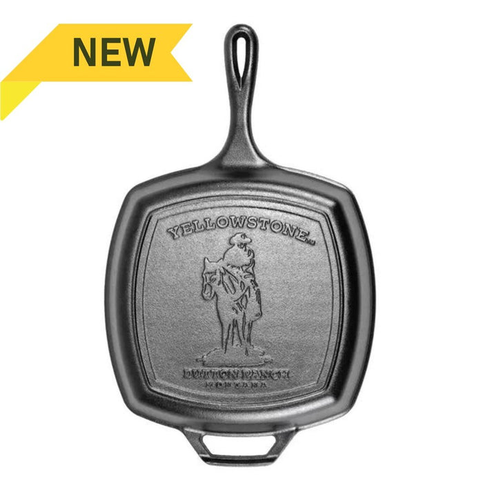 Lodge 'Yellowstone' Cowboy Square Grill Pan - 26.7cm